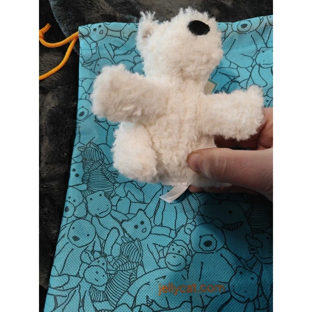 Jellycat MUNRO SCOTTIE DOG BAG CHARM with Free Dust Bag AUTHENTIC Cute Puppy NWT - Picture 2 of 4